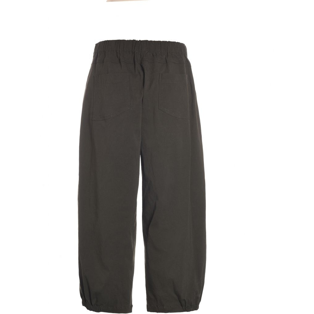 Gozzip Woman Baggy Pants Pants Khakigreen