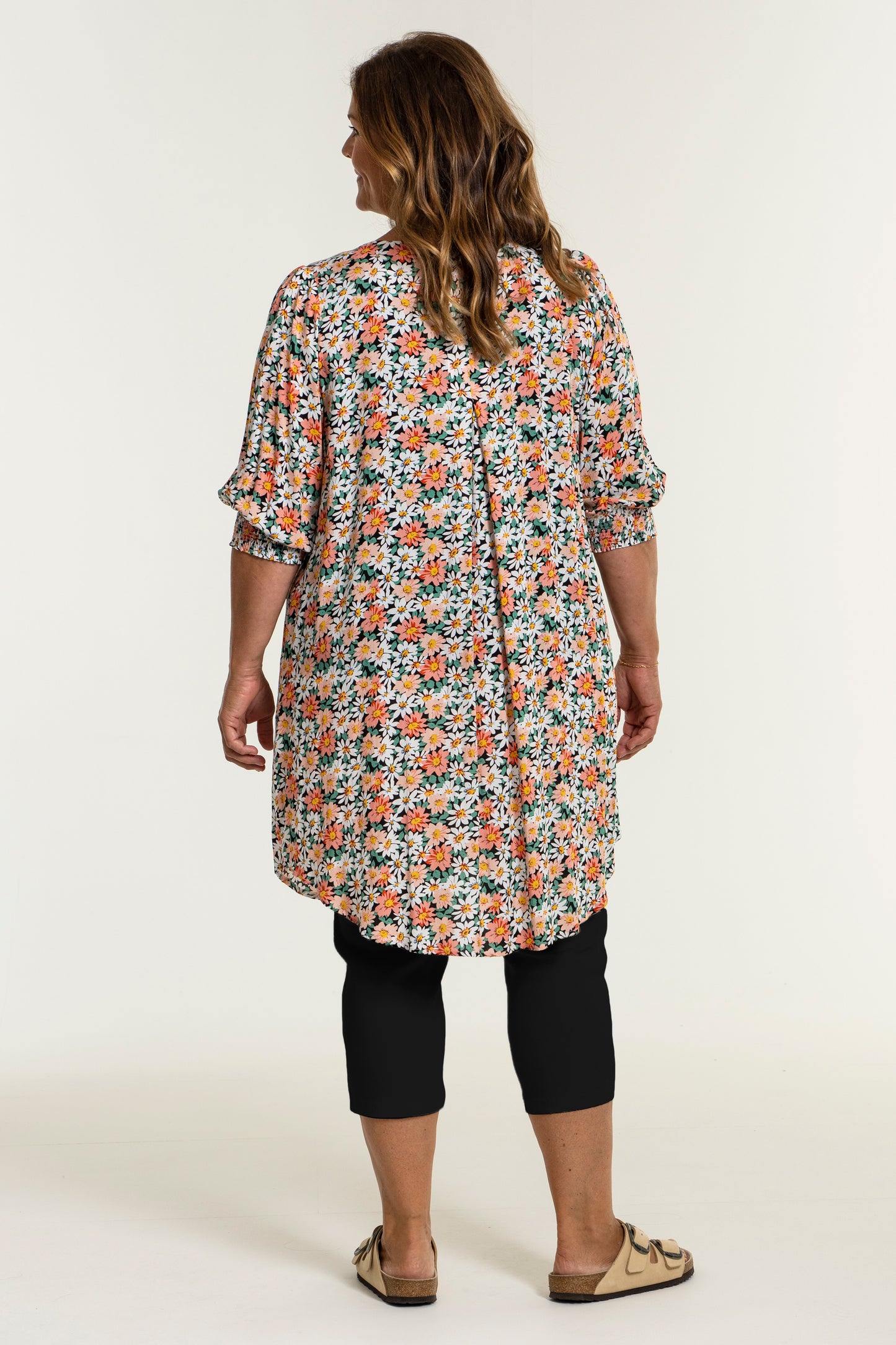 Gozzip Woman Clara 7/8 Leggings - FLERE FARVER 3/4 Pant Black