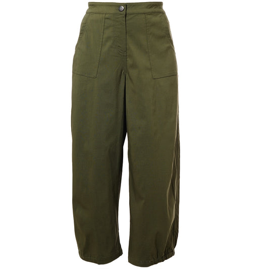 Gozzip Woman Clara Baggy pants Pants Dark Olive