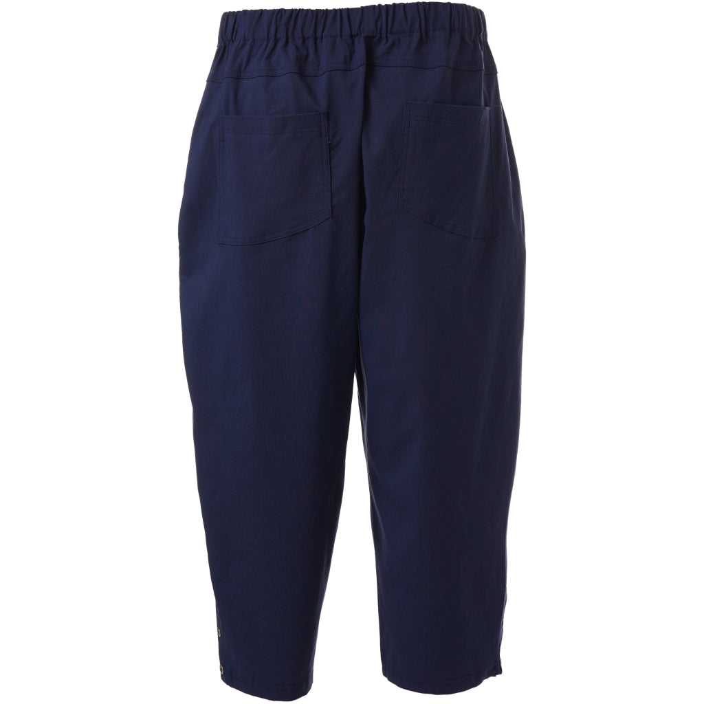 Gozzip Woman Clara Loose capri pants - MORE COLOURS Loose Pant 70 Navy