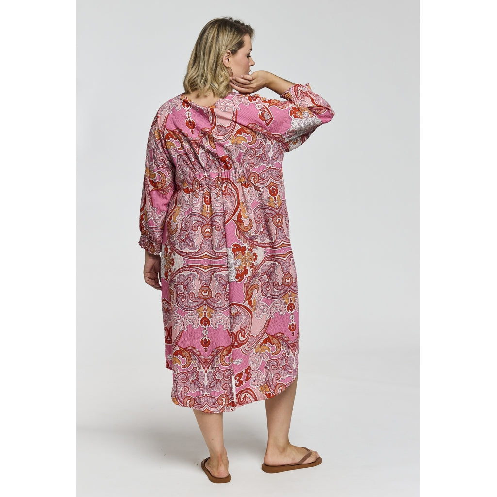 Gozzip Woman GAlice Dress Dress Red mix print