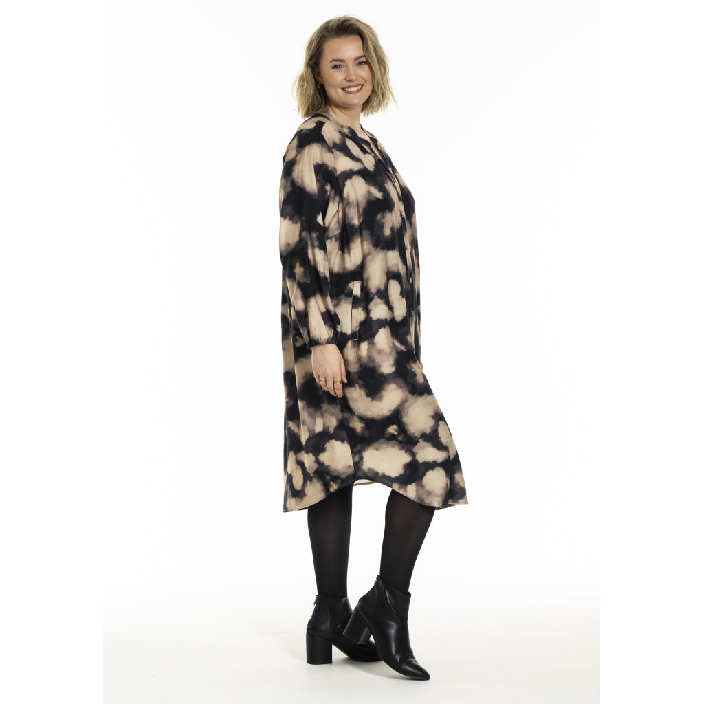 Gozzip Woman GAnja Dress Dress Black cloud