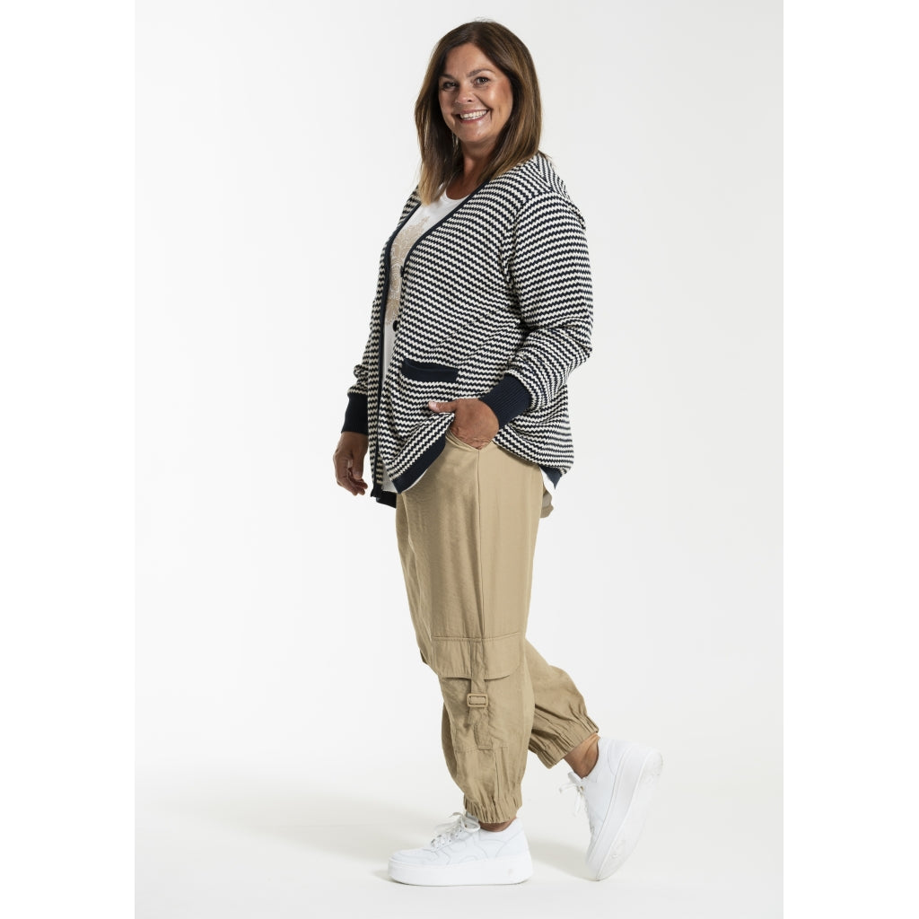 Gozzip Woman GAnneline Cargo Pants Pants Sand