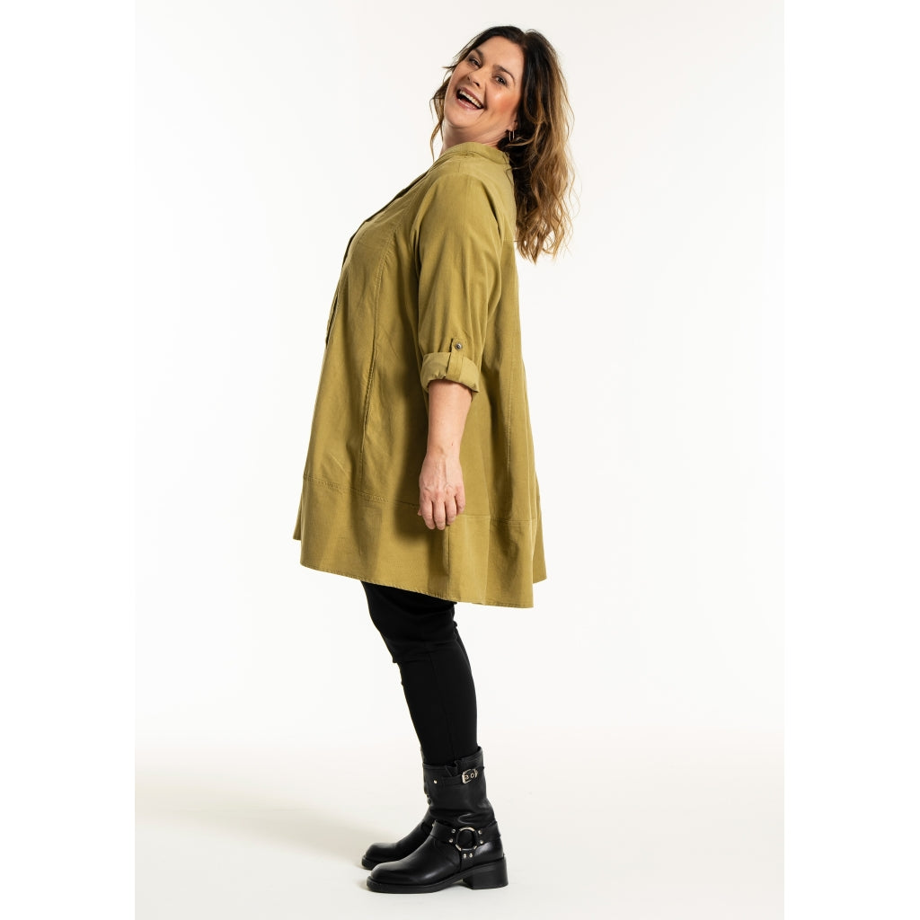 Gozzip Woman GAudrey Tunic Tunic Golden olive