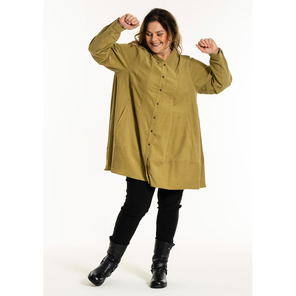 Gozzip Woman GAudrey Tunic Tunic Golden olive