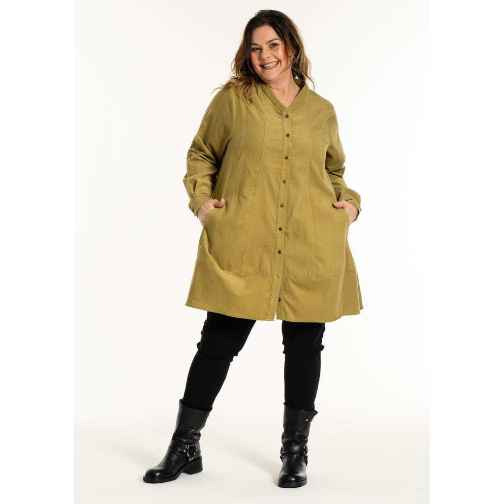 Gozzip Woman GAudrey Tunic Tunic Golden olive