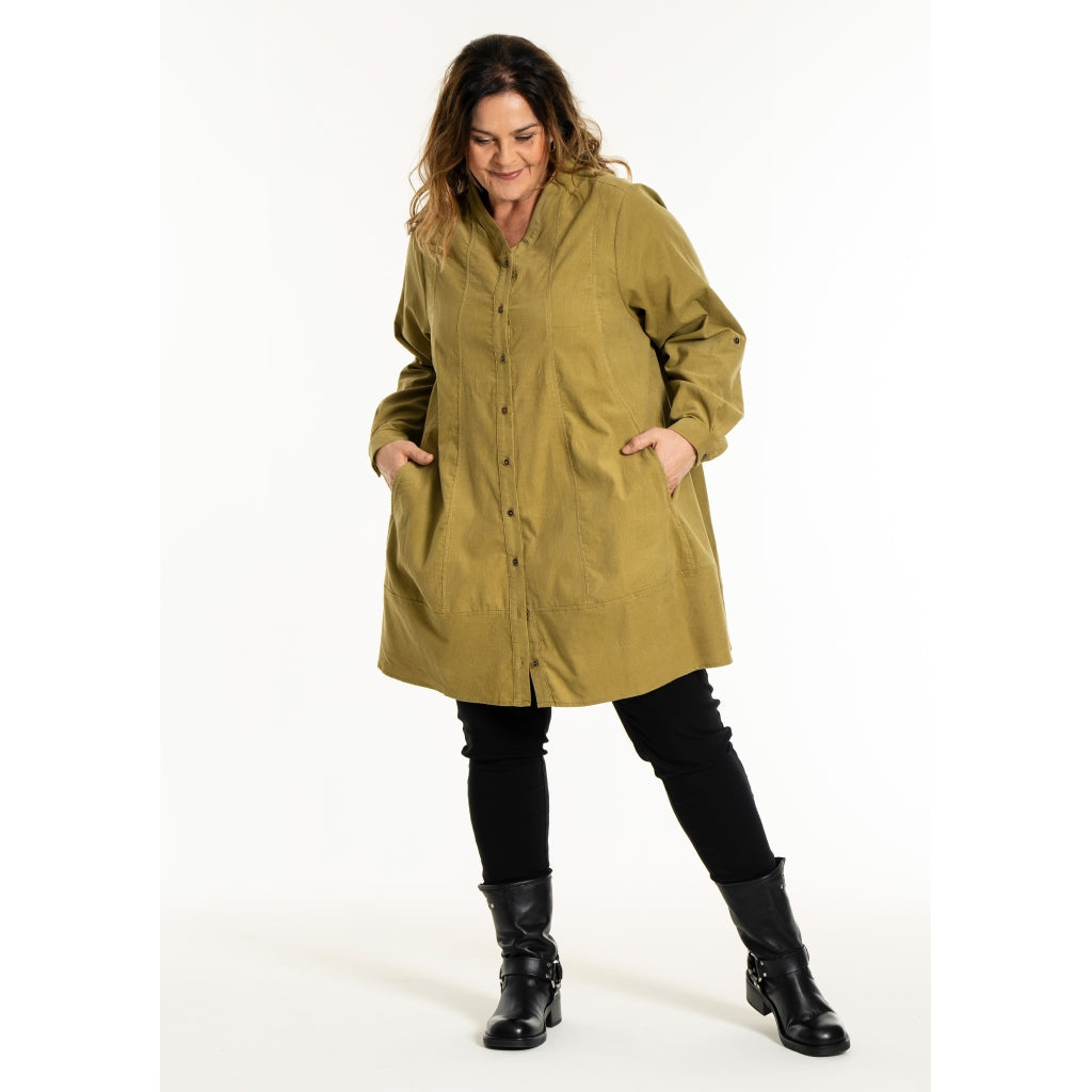 Gozzip Woman GAudrey Tunic Tunic Golden olive