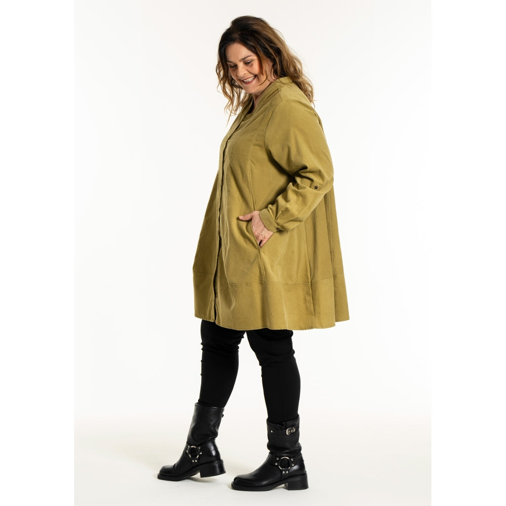 Gozzip Woman GAudrey Tunic Tunic Golden olive