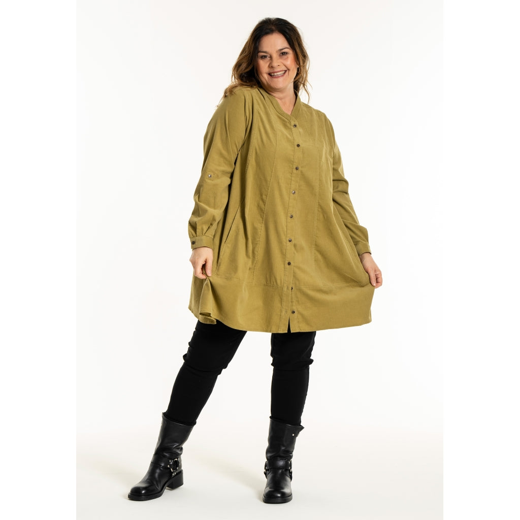 Gozzip Woman GAudrey Tunic Tunic Golden olive