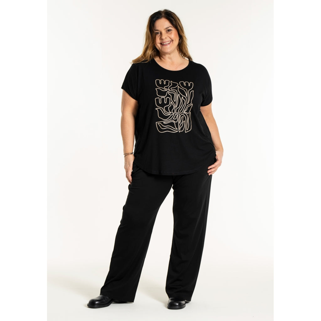 Gozzip Woman GBasma Pants Pants Black