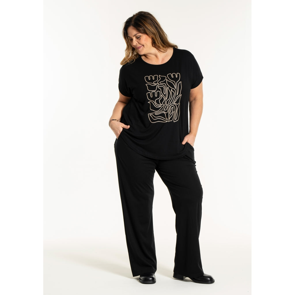 Gozzip Woman GBasma Pants Pants Black