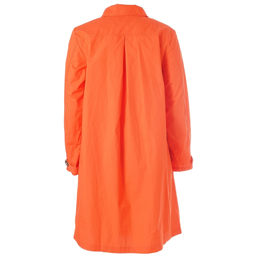 Gozzip Woman GBeatrice Trenchcoat Jacket Orange