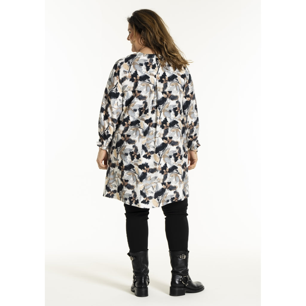 Gozzip Woman GBentina Tunic Tunic Multi color print