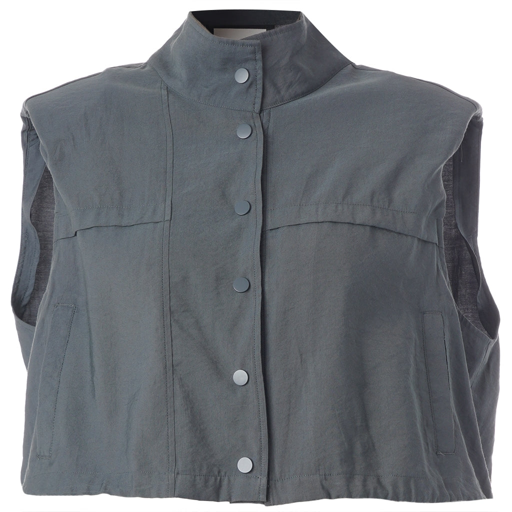 Gozzip Woman GCamila Waistcoat Waistcoat Charcoal