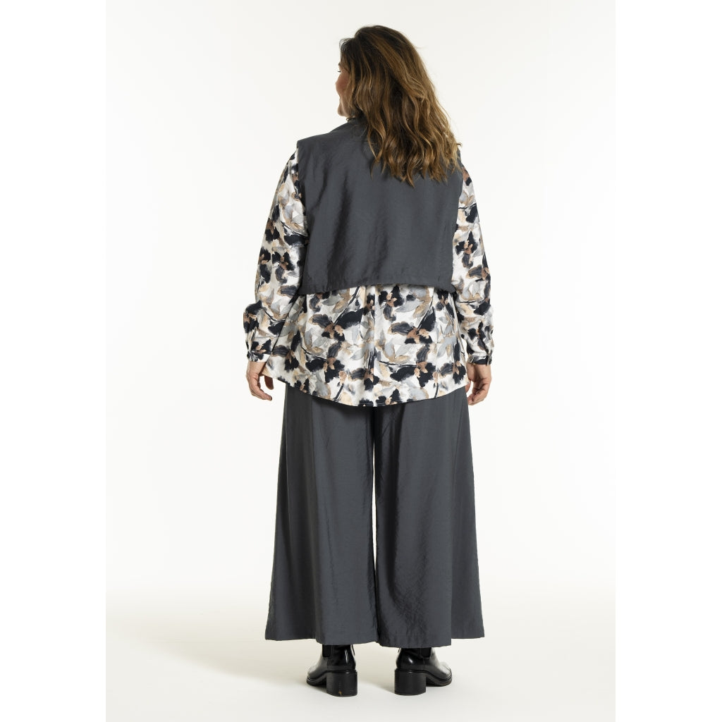 Gozzip Woman GCamila Waistcoat Waistcoat Charcoal