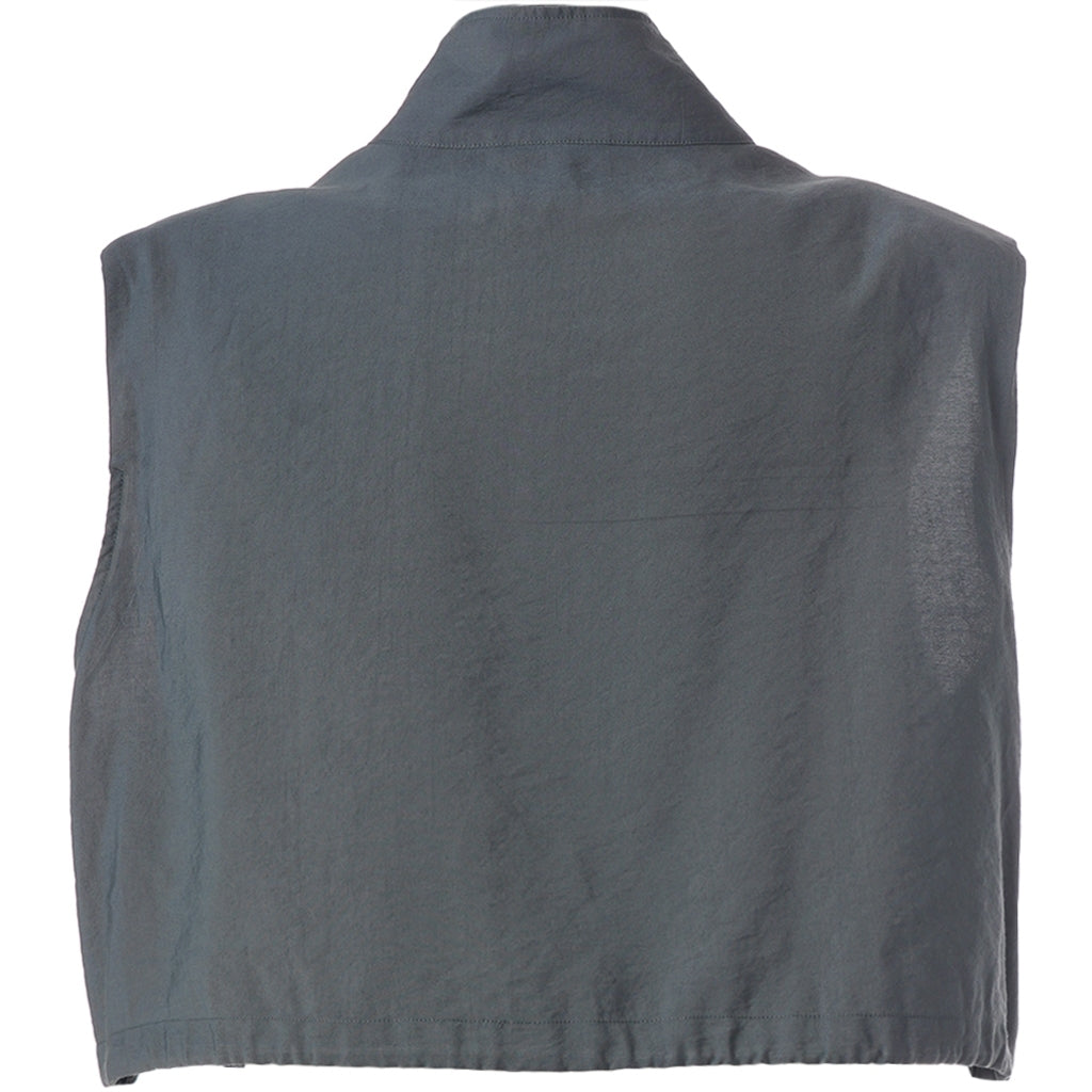 Gozzip Woman GCamila Waistcoat Waistcoat Charcoal
