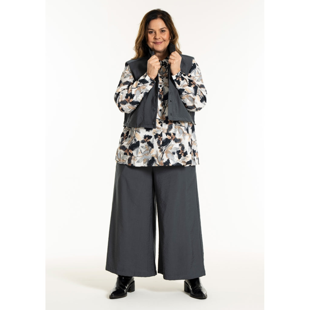 Gozzip Woman GCamila Waistcoat Waistcoat Charcoal