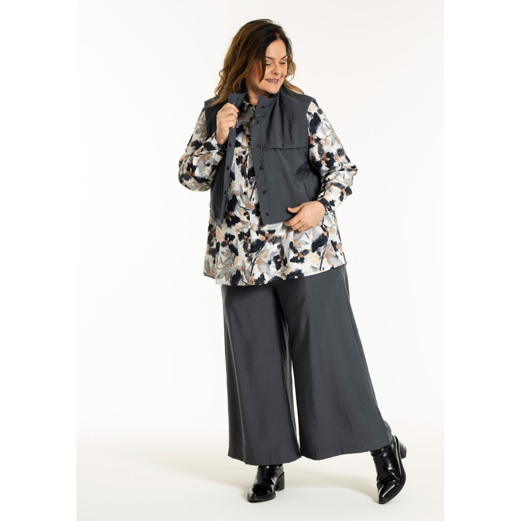 Gozzip Woman GCamila Waistcoat Waistcoat Charcoal