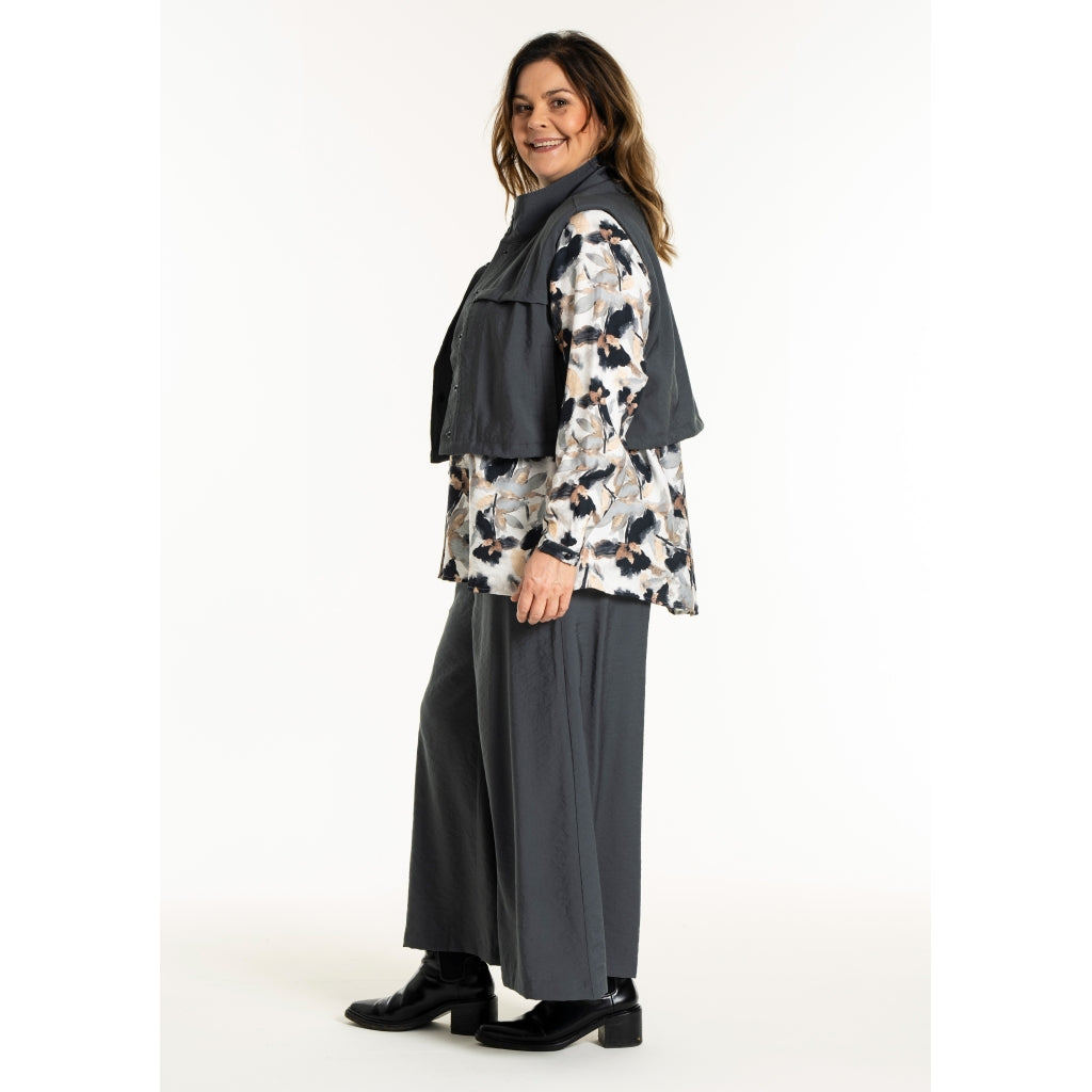Gozzip Woman GCamila Waistcoat Waistcoat Charcoal