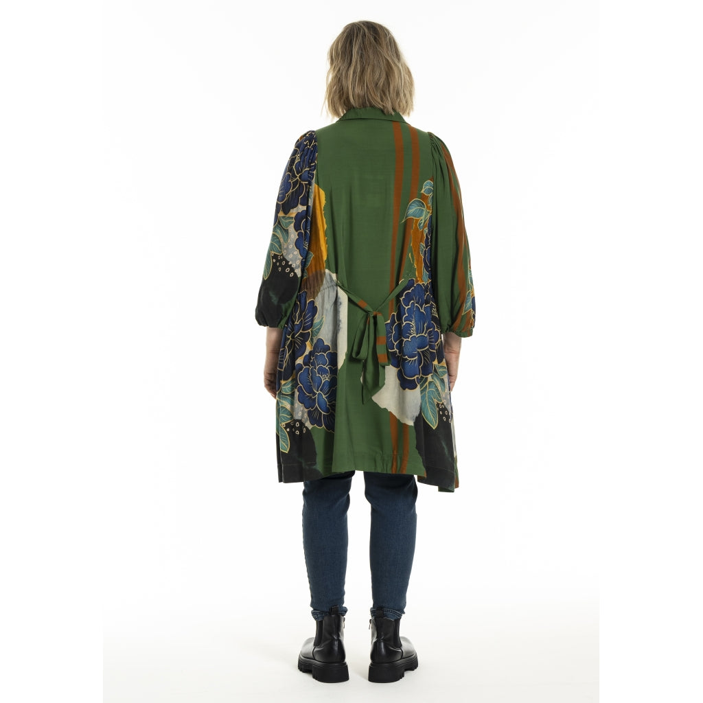 Gozzip Woman GCamilla Tunic Tunic Green Print