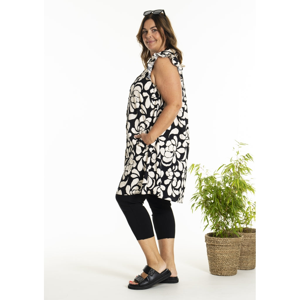Gozzip Woman GDorin Tunic Tunic Black/White