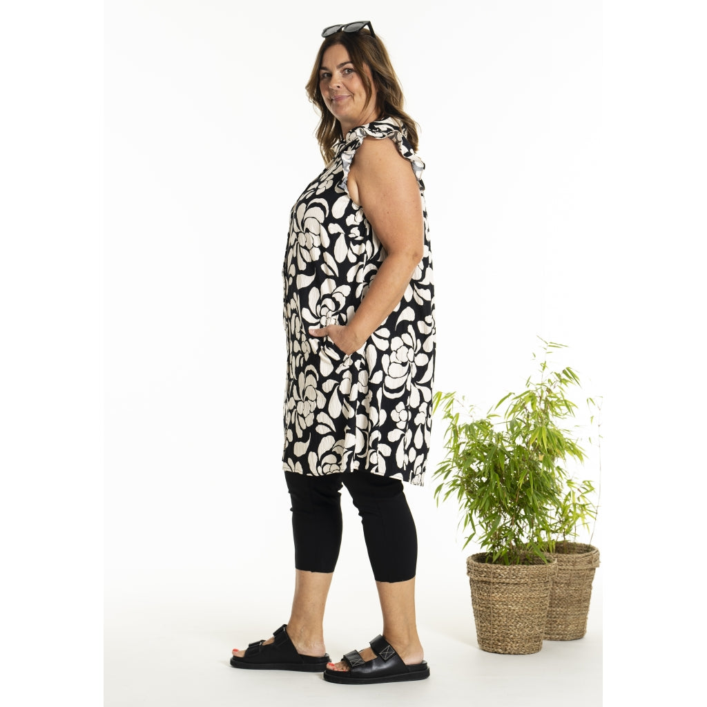 Gozzip Woman GDorin Tunic Tunic Black/White