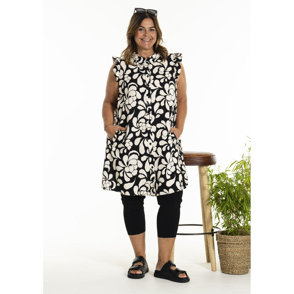 Gozzip Woman GDorin Tunic Tunic Black/White