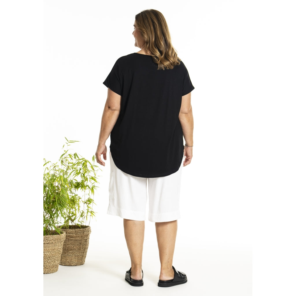 Gozzip Woman GDunga Long shorts Shorts White