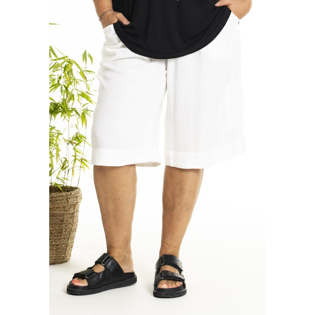 Gozzip Woman GDunga Long shorts Shorts White