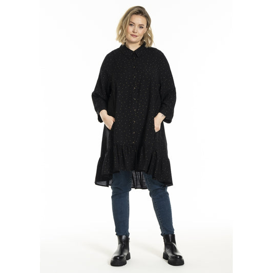 Gozzip Woman GEdith Shirt tunic Shirt Tunic Black/Gold