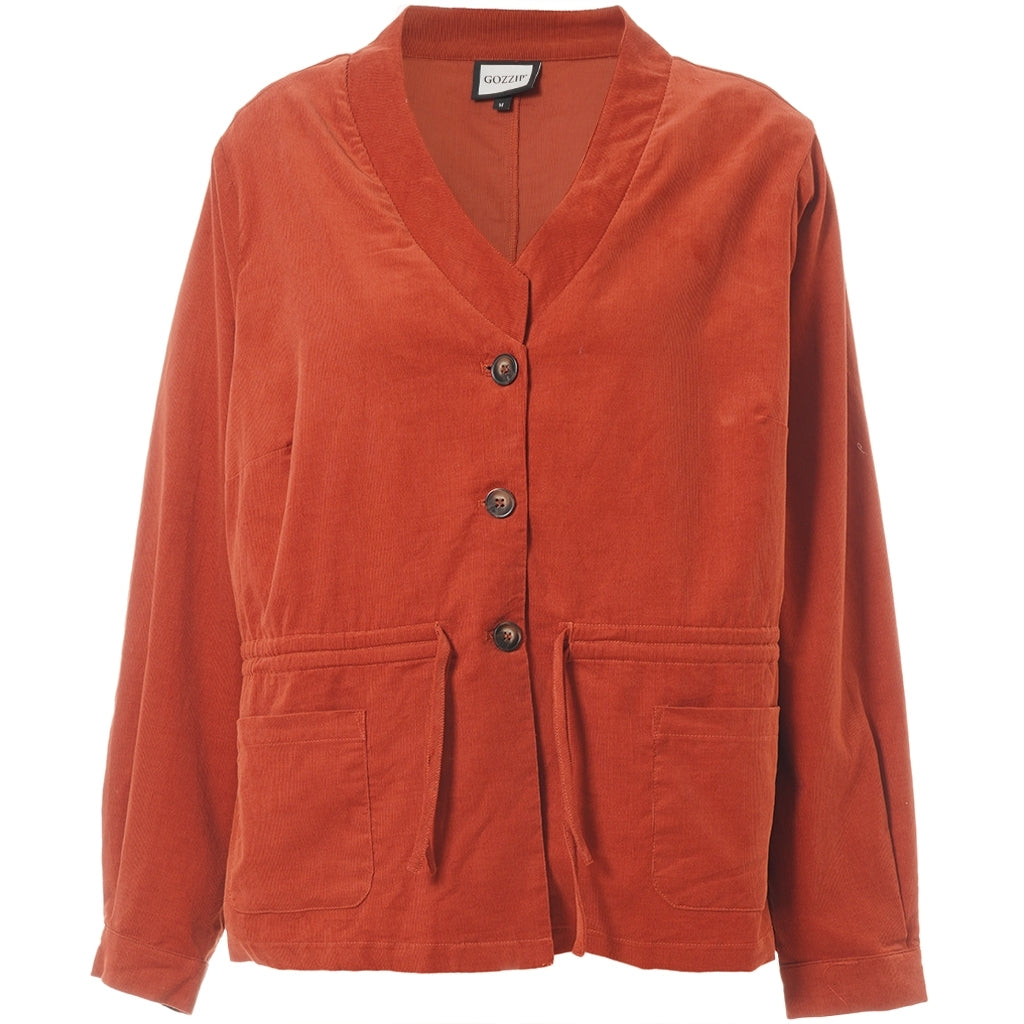 Gozzip Woman GEleanor Jacket Jacket Pumpkin Spice