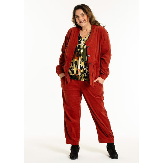 Gozzip Woman GEleanor Jacket Jacket Pumpkin Spice