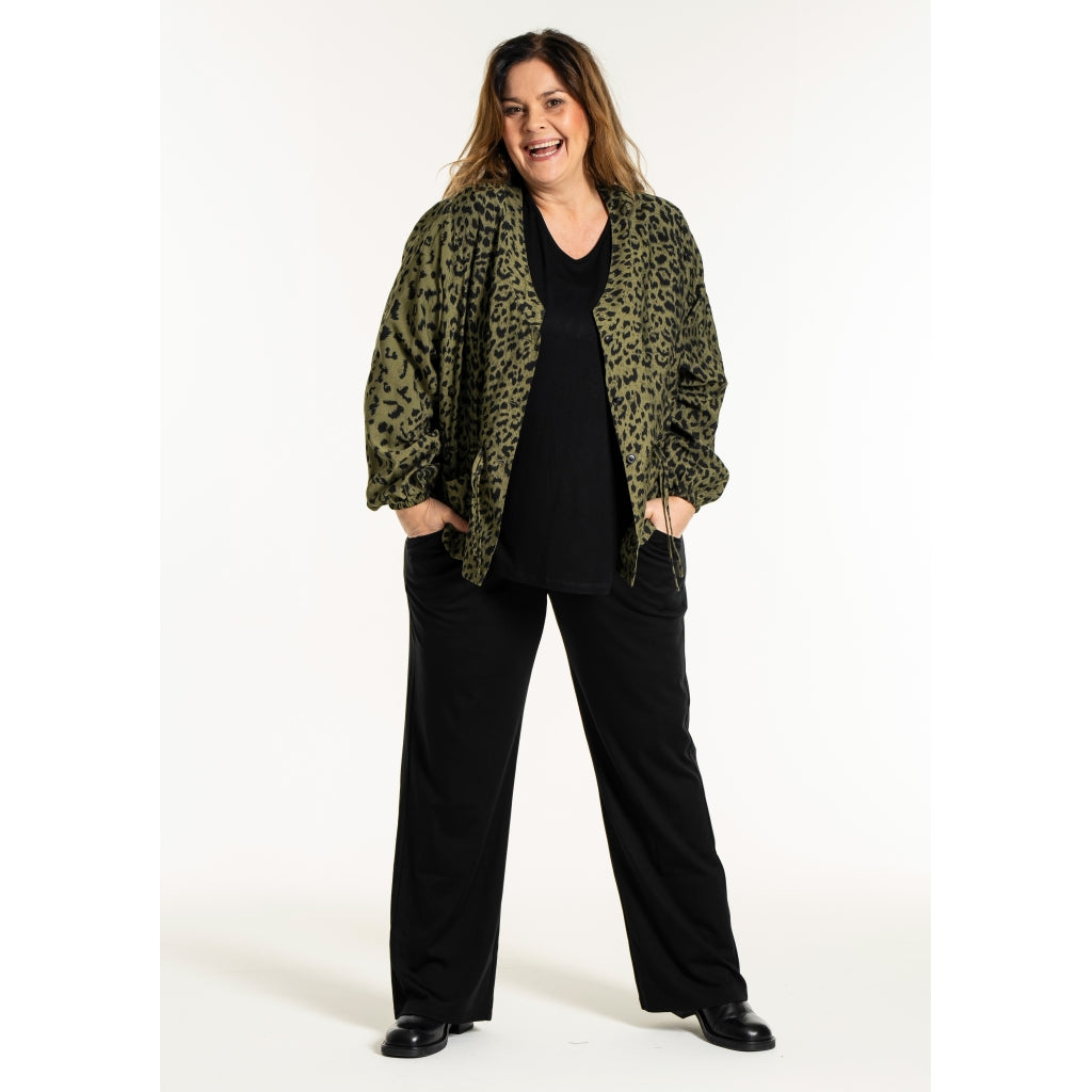 Gozzip Woman GEllie Shirt Jacket Shirt Jacket Olive