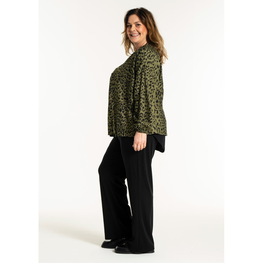 Gozzip Woman GEllie Shirt Jacket Shirt Jacket Olive