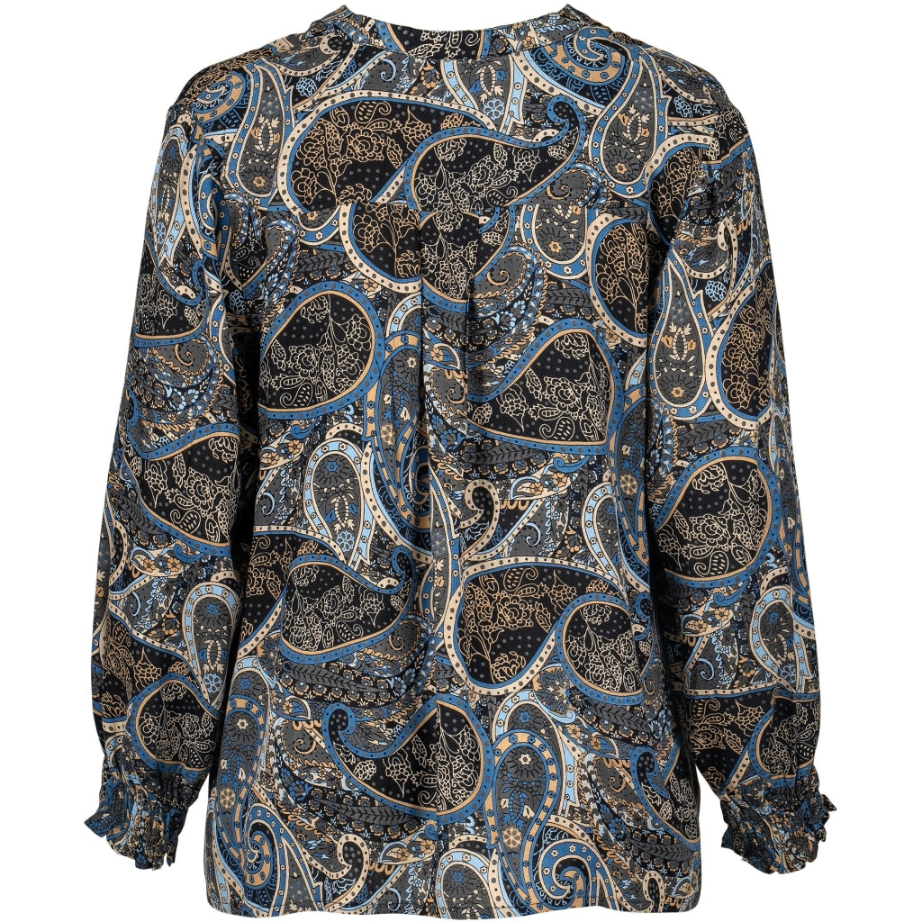 Gozzip Woman GGhita Blouse long sleeve Blouse Paisley print