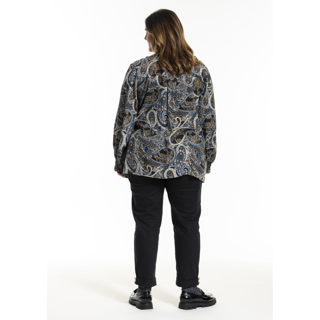 Gozzip Woman GGhita Blouse long sleeve Blouse Paisley print