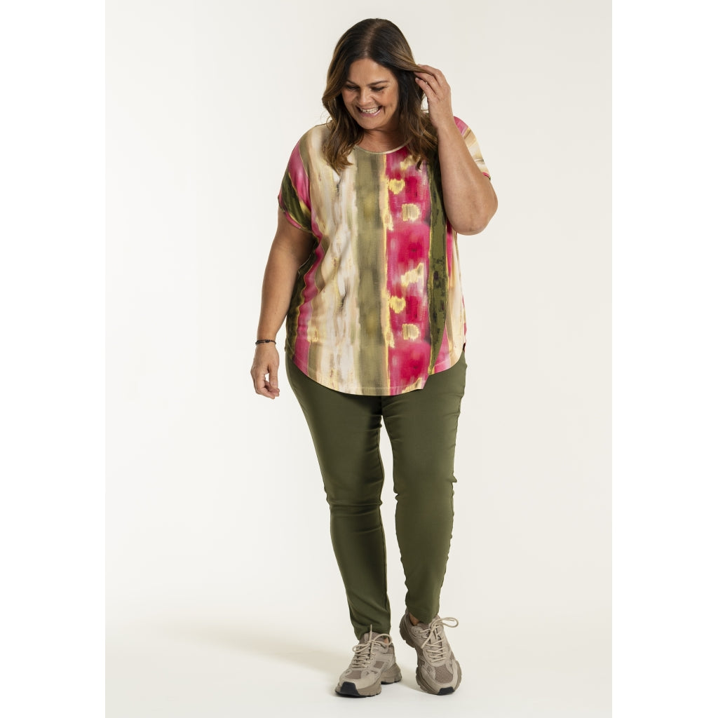 Gozzip Woman GGitte T-shirt with print T-Shirt Watercolor print