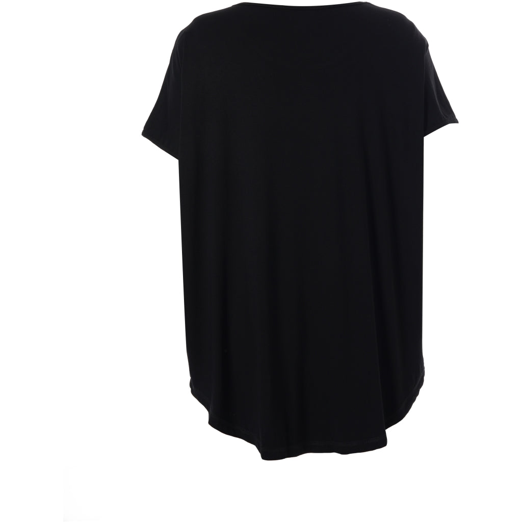 Gozzip Woman GGitte T-shirt with print T-Shirt Black