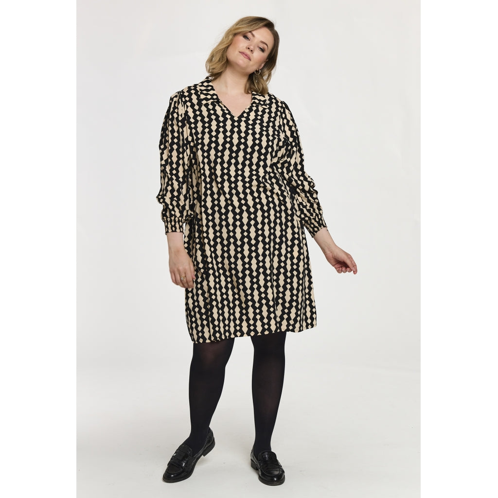 Gozzip Woman GGyda Tunic Tunic Black/Offwhite