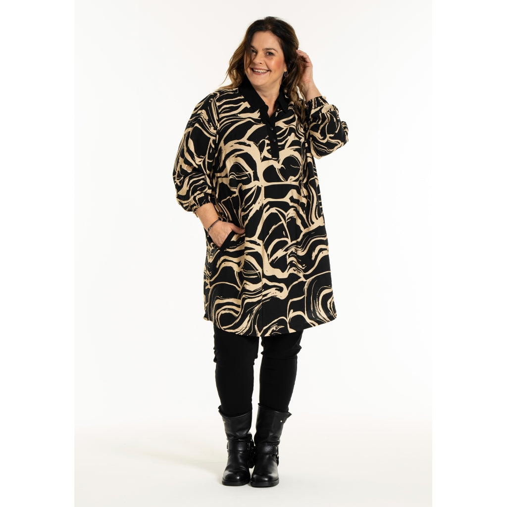 Gozzip Woman GHarper Tunic Tunic Black/Latte