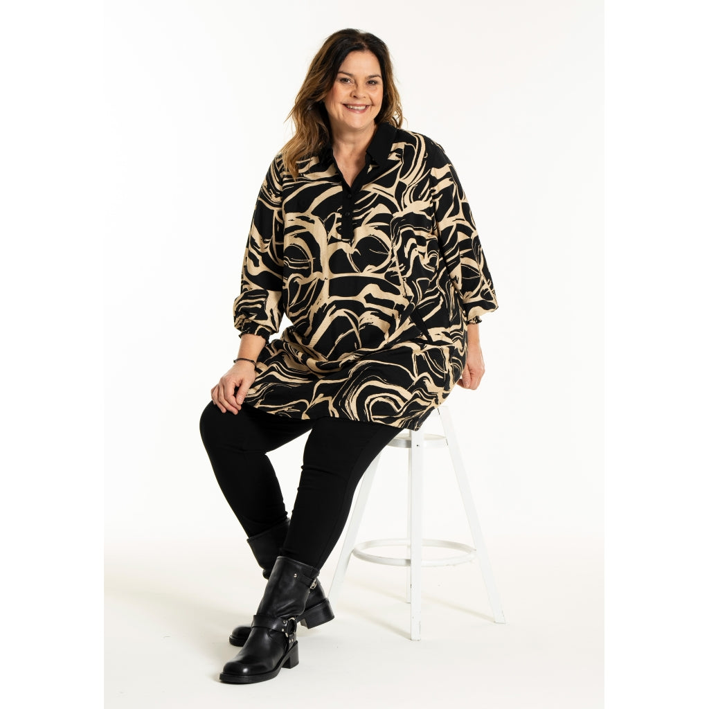 Gozzip Woman GHarper Tunic Tunic Black/Latte