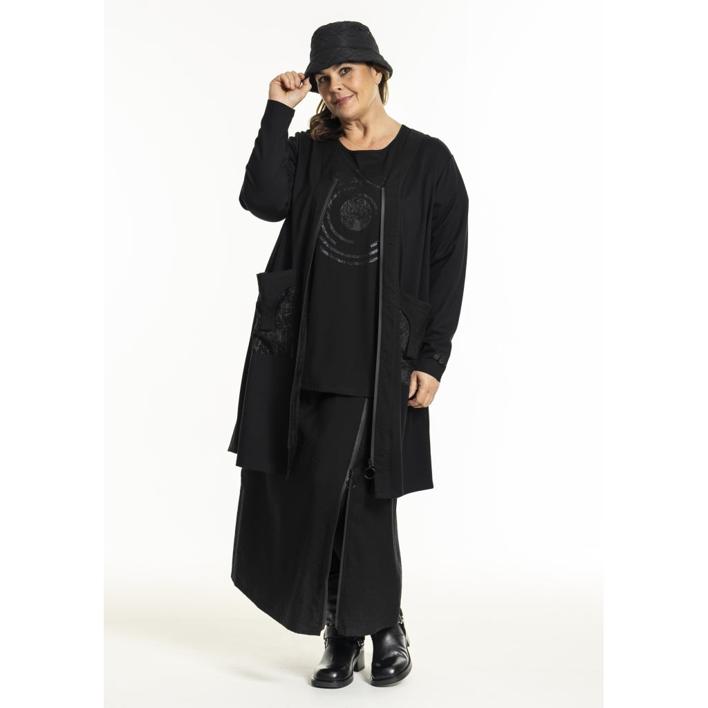 Gozzip Woman GHeida Cardigan Cardigan Black