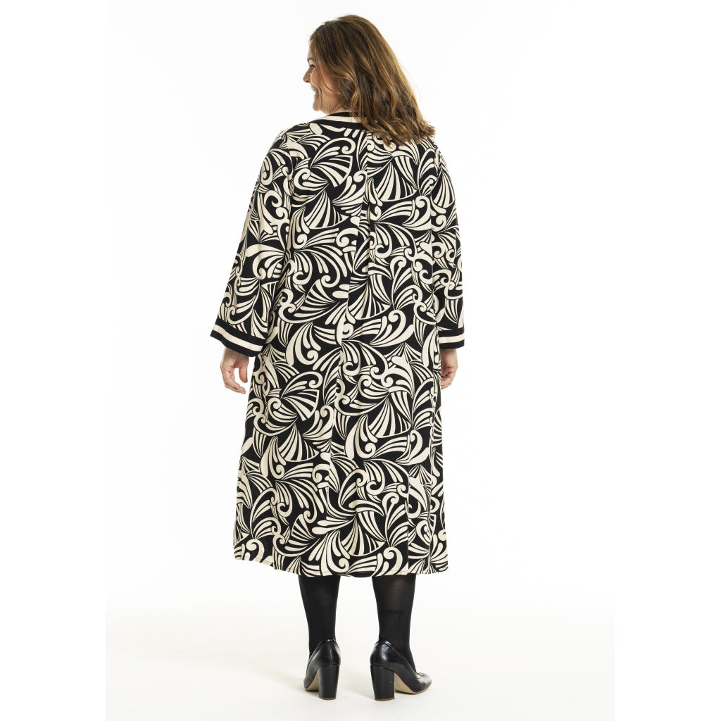 Gozzip Woman GIda Dress Dress Black/Offwhite