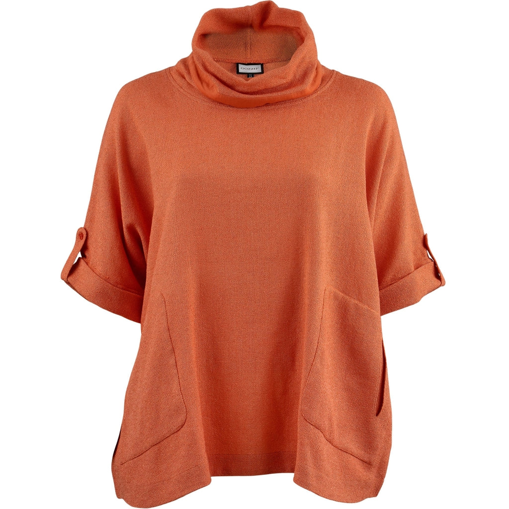 Gozzip Woman GIlsabet Oversized Blouse Oversize Blouse Apricot