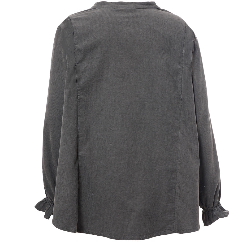 Gozzip Woman GIvy Shirt Shirt Charcoal