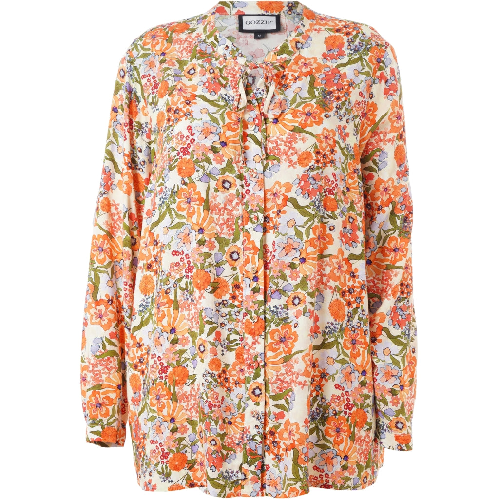 Gozzip Woman GJanett Blouse Blouse Flower Print