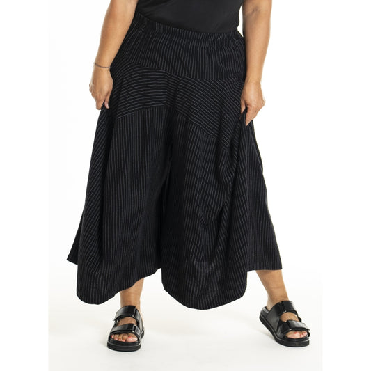 Gozzip Woman GJani Pants Pants Black Stripe