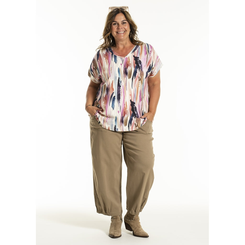 Gozzip Woman GJean Blouse Blouse Multi color print