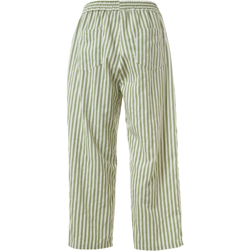 Gozzip Woman GJeanna Pants Pants Green Stripe