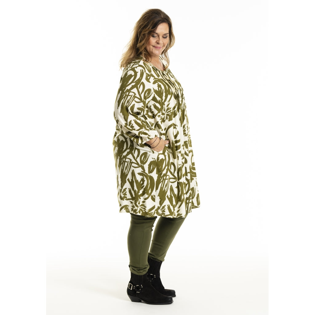 Gozzip Woman GJohanne Shirt Tunic Shirt Tunic Offwhite-olive